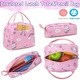 preview thumbnail 7 of 5, Girls Backpack for Elementary Kids School Bookbag Set Cute Unicorn Backpacks for Girls Water Resistant