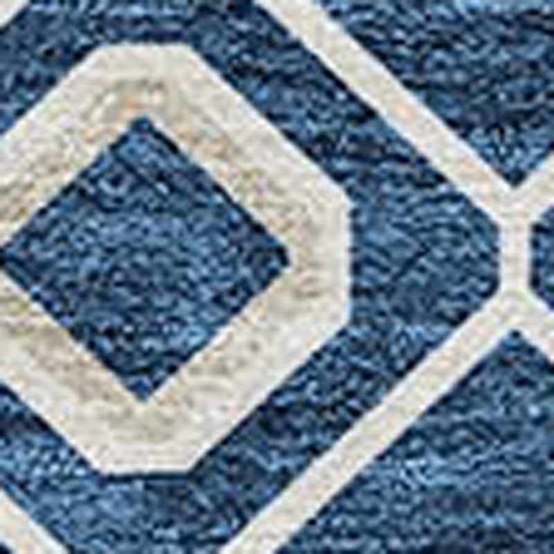 HomeRoots Geometric Modern Rectangle Outdoor Rug