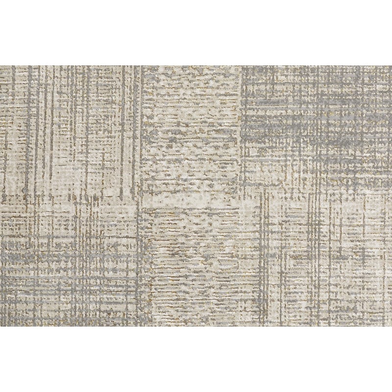 Grand Bazaar Tripoli Machine Made Abstract Modern Area Rug