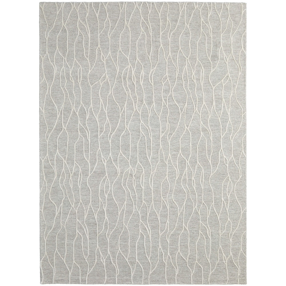 Grand Bazaar Fadden Hand Tufted Abstract Transitional Area Rug