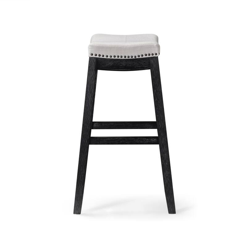 Maven Lane Sophia Saddle Kitchen Dining Stool