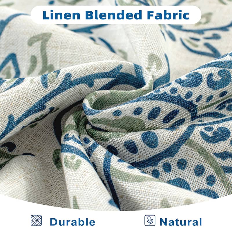 DriftAway Jacob Linen Blend Blackout Valance