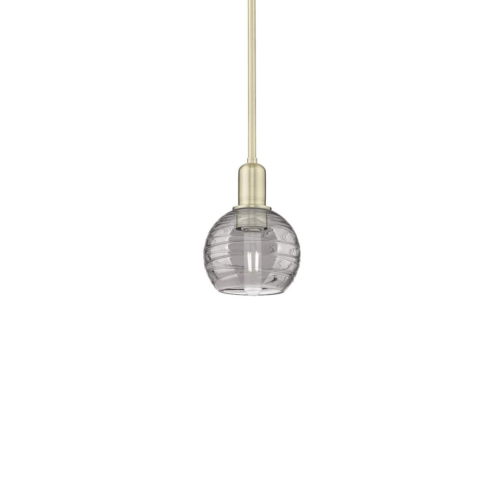 Innovations Lighting 716-1S-8-6 Athens Deco Swirl Pendant Athens Deco