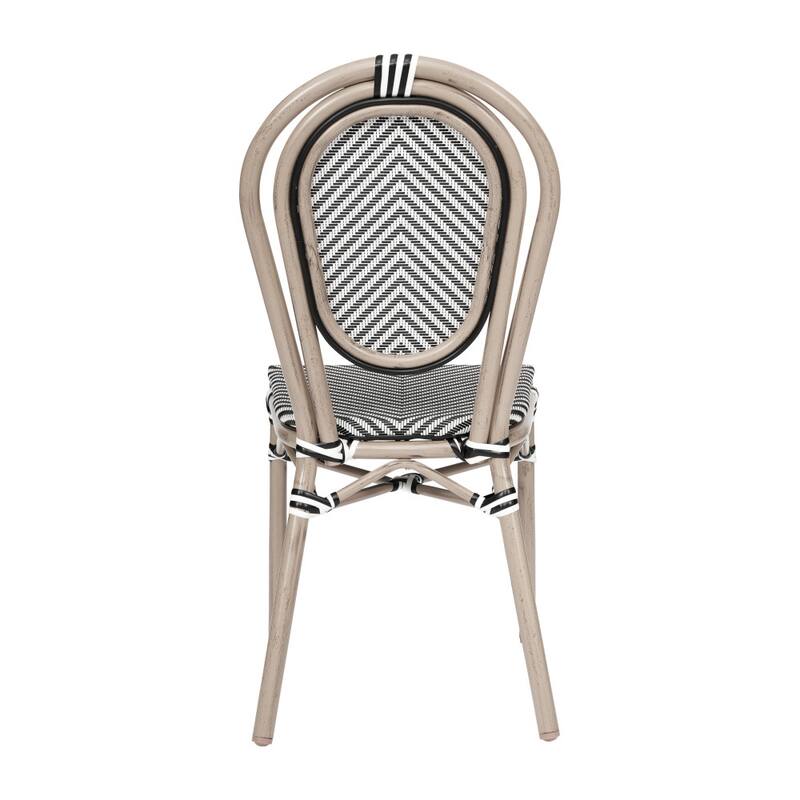 All-Weather Commercial Paris Chair with Metal Frame