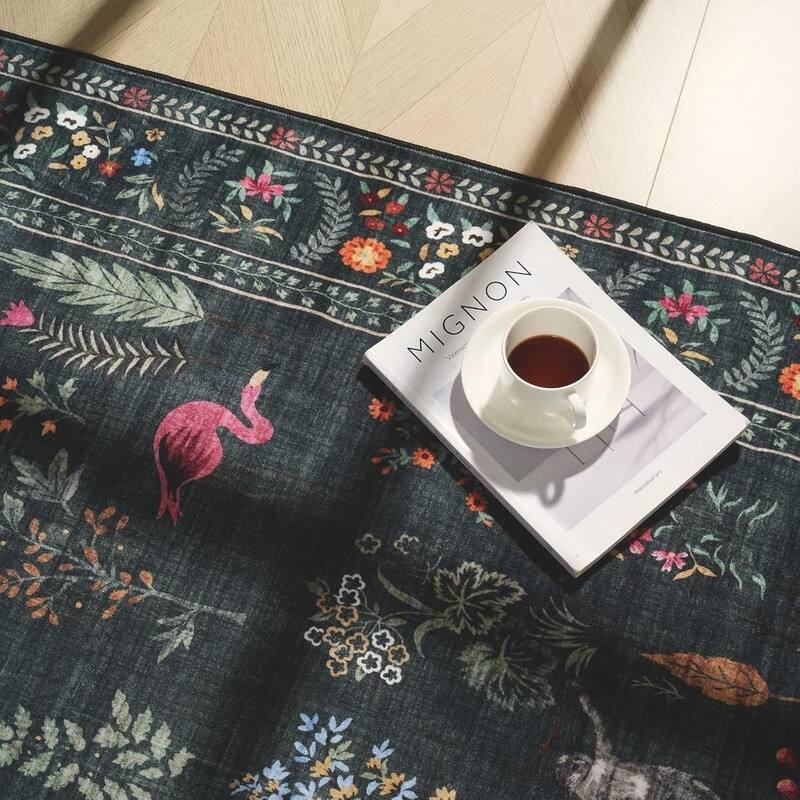 Kitchen Runner Rug Non Slip 2'x10' Long Washable Rugs - 120"L x 24"W