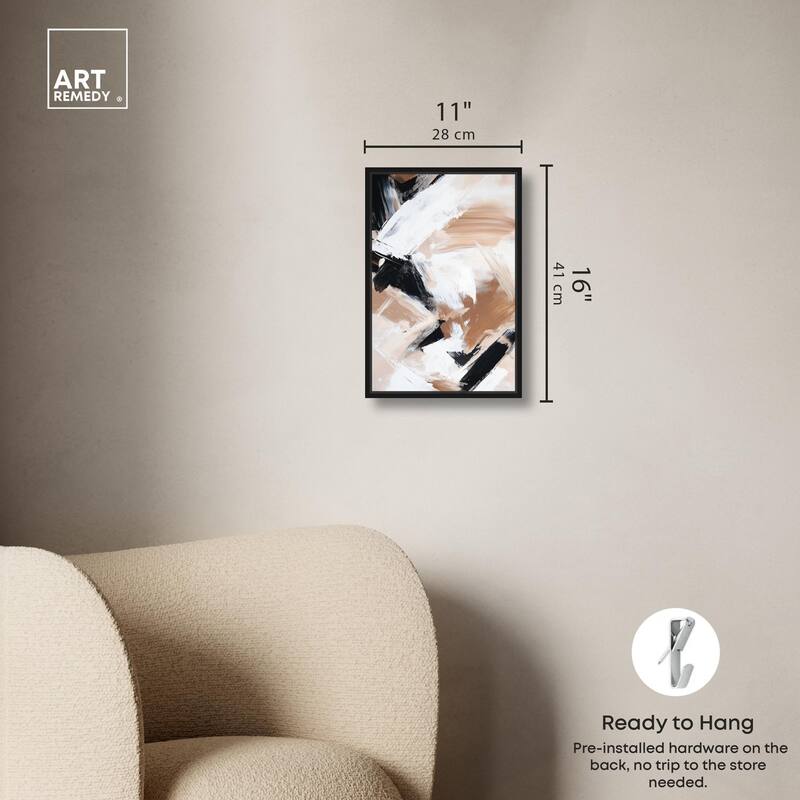 Sable and Sand I Canvas by Art Remedy