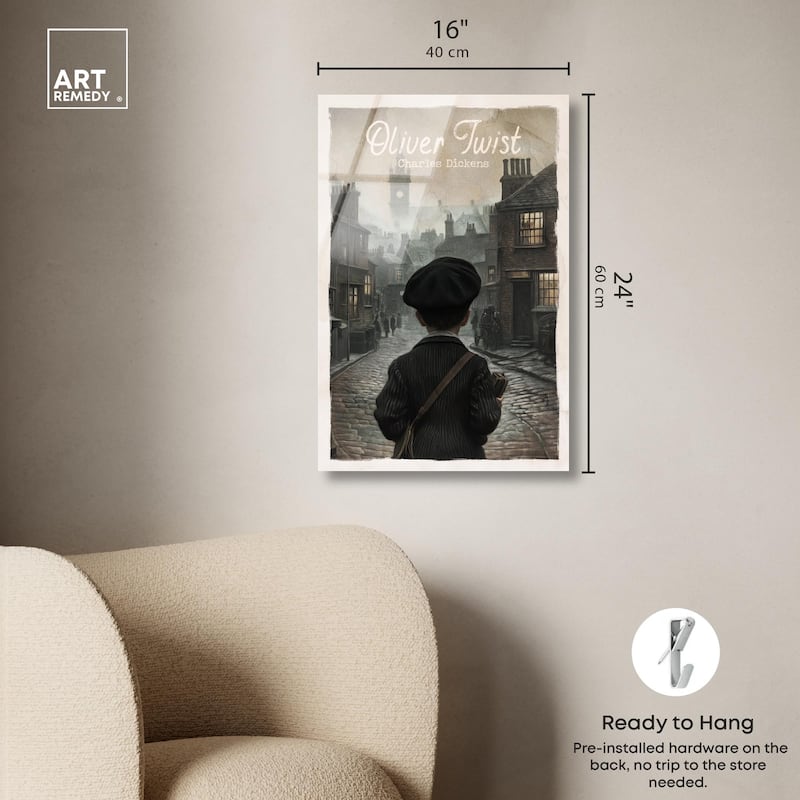 Oliver Twist Classic Acrylic by Art Remedy, Ready to Hang
