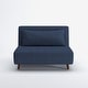 preview thumbnail 72 of 176, Artdeco Home - Tustin Upholstered Convertible Lounge/ Sleeper Chair