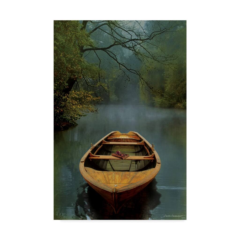 Carlos Casamayor 'The Old Lake' Canvas Art