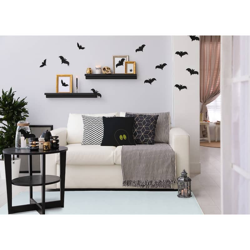 Halloween Ghost Eyes Accent Pillow