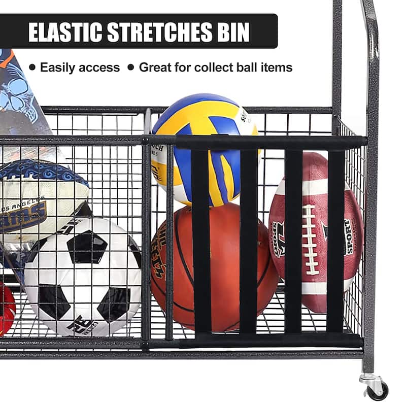 Sport Rack Sports Equipment Garage Organizer Sport Storage