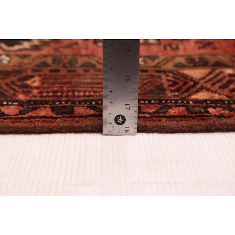 ECARPETGALLERY Hand-knotted Andelz Copper Wool Rug - 4'2 x 6'10