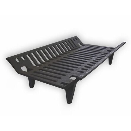 Shop Vestal 321ml Cast Iron Fireplace Grate 14 3 4 Deep Black