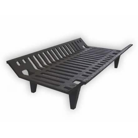 Shop Vestal 321ml Cast Iron Fireplace Grate 14 3 4 Deep Black
