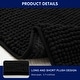 preview thumbnail 47 of 83, Subrtex Chenille Soft Rugs Super Water Absorbing Shower Mats