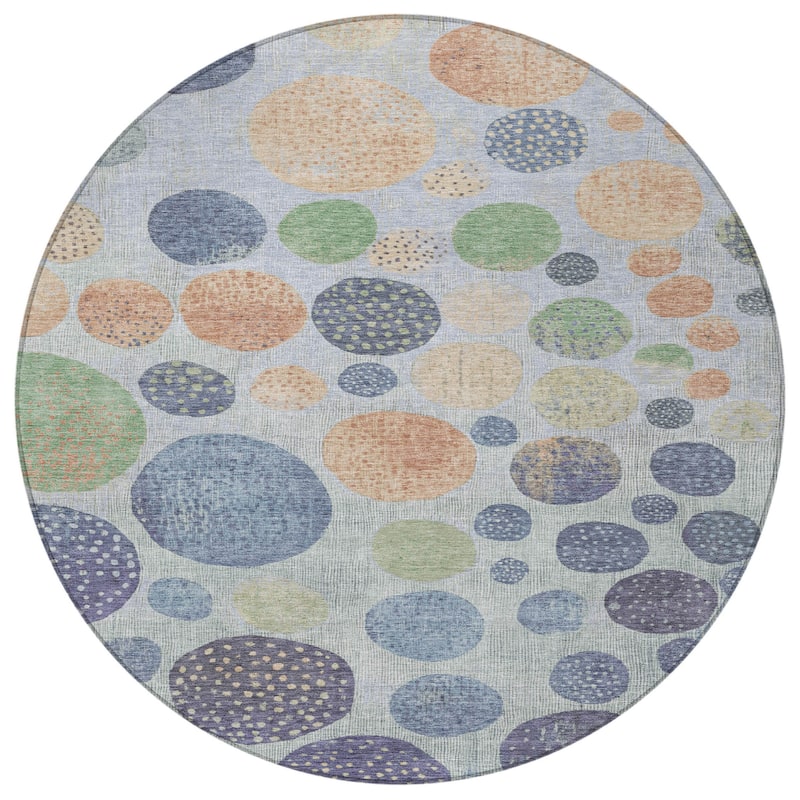 HomeRoots Geometric Transitional Rectangle Outdoor Rug