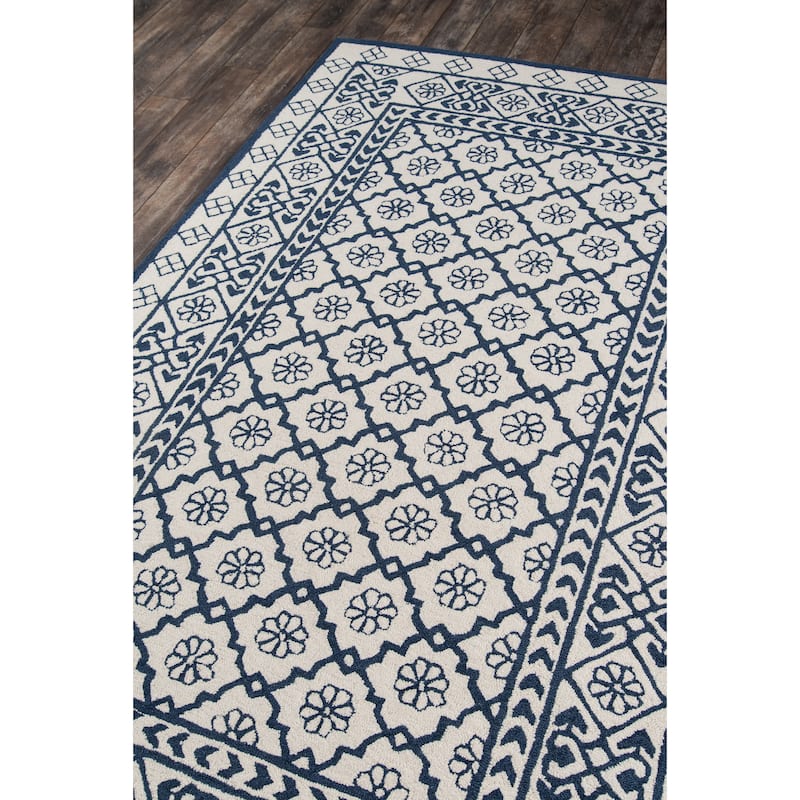 Momeni Newport Hand Tufted Wool Contemporary Geometric Area Rug