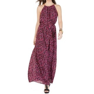 michael kors gowns purple