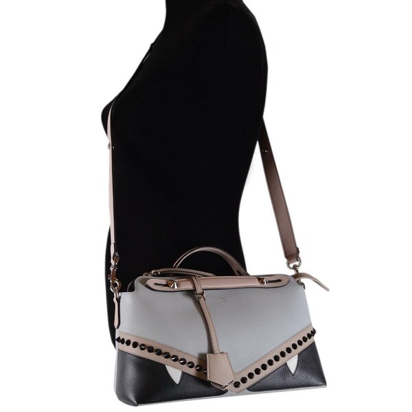 beige satchel purse