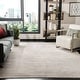 preview thumbnail 33 of 160, SAFAVIEH Adirondack Vera Modern Ombre Distressed Stripe Area Rug 11' x 15' - Ivory/Silver