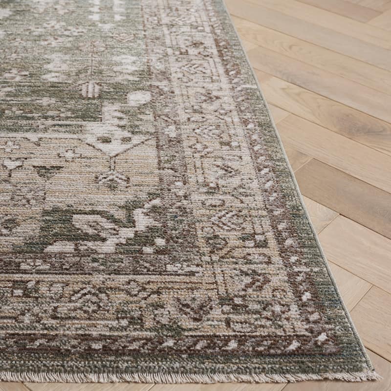 SAFAVIEH Hazel Zenovica Traditional Medallion Rug