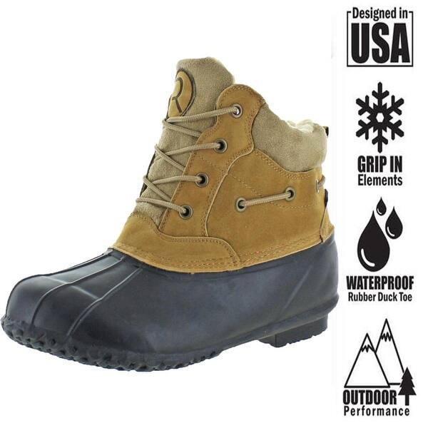 Shop Revelstoke Men S Freeport Waterproof Cold Weather Duck Toe