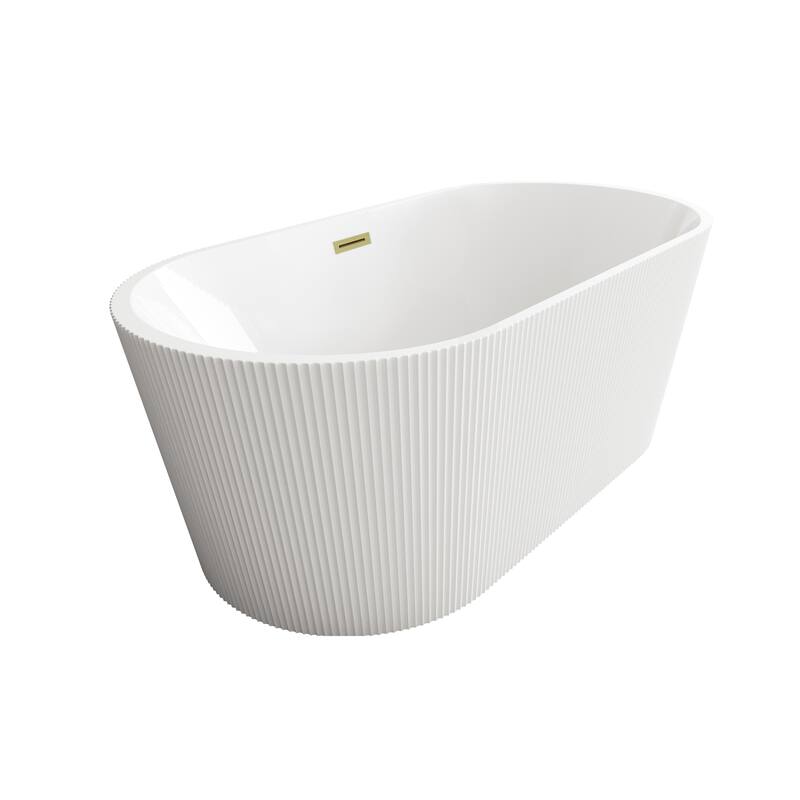 Vincent Bathtub in Glossy White