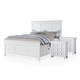 preview thumbnail 6 of 16, Furniture of America Saer 3-Piece Storage Platform Bedroom Set with USB Port