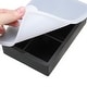 preview thumbnail 3 of 2, Ice Cube Mold 6x2 Inch Silicone Ice Cube Tray with Lid(Black) - Black