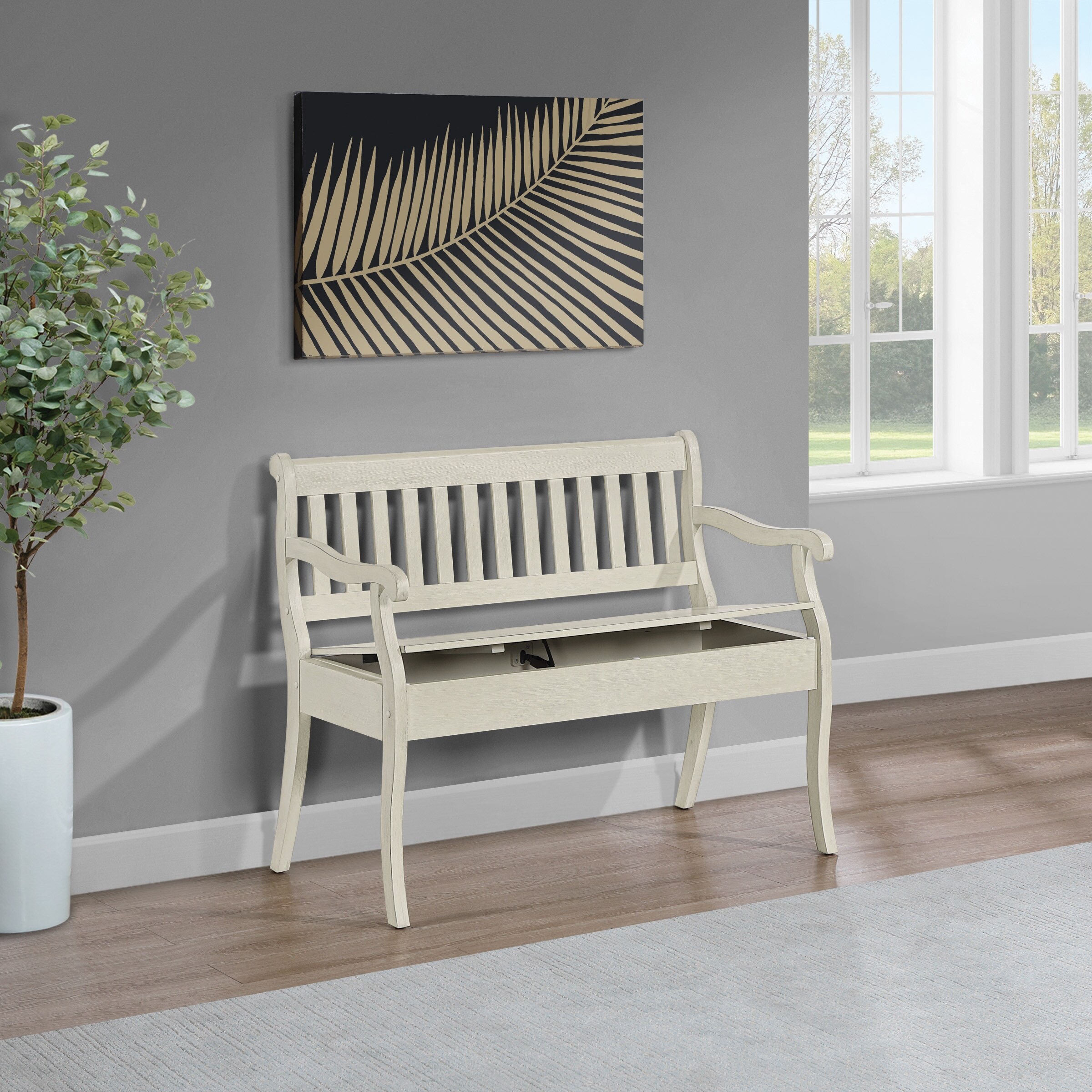 Wakefield Storage Bench - On Sale - Overstock - 43103633