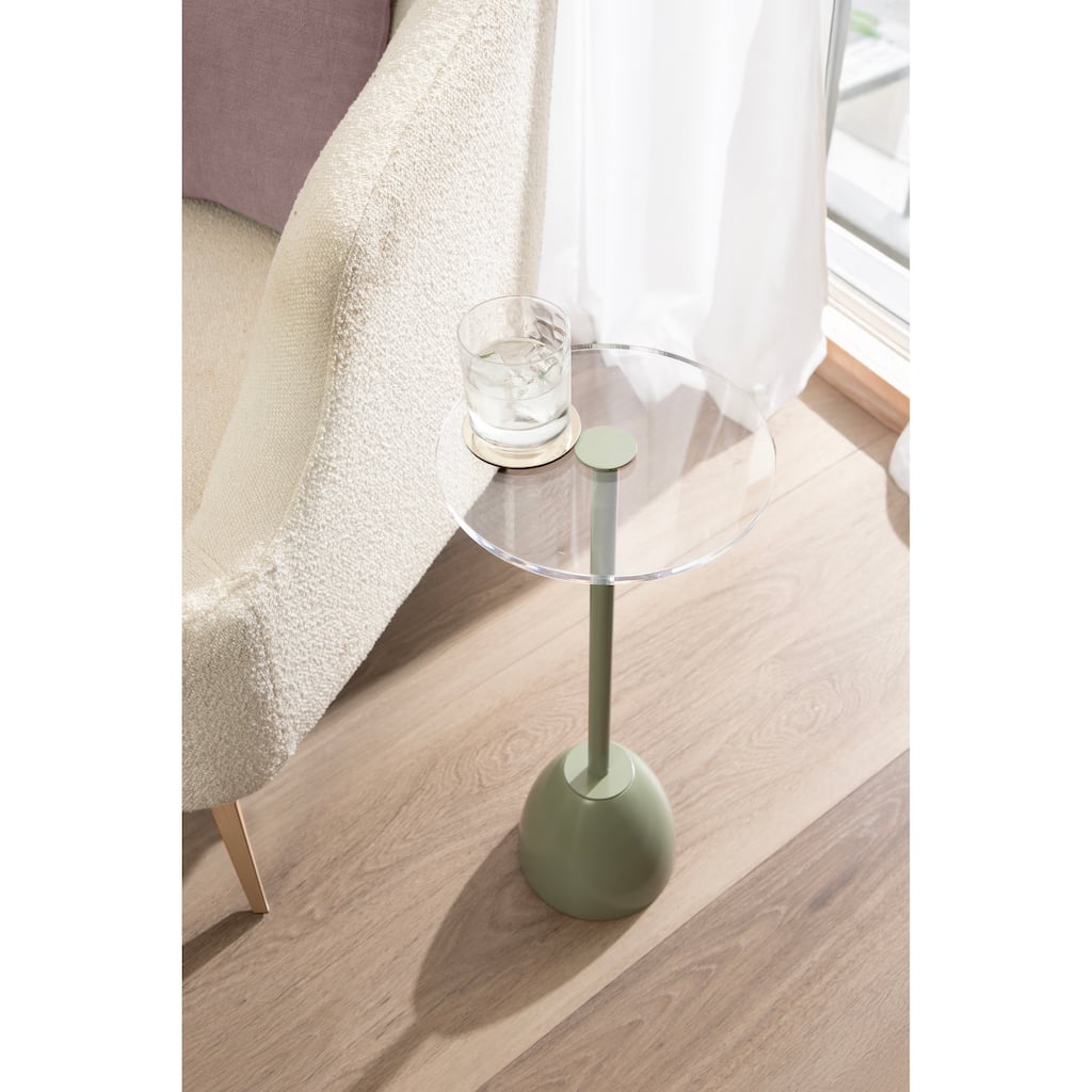 Kate and Laurel Acari Round Drink Table