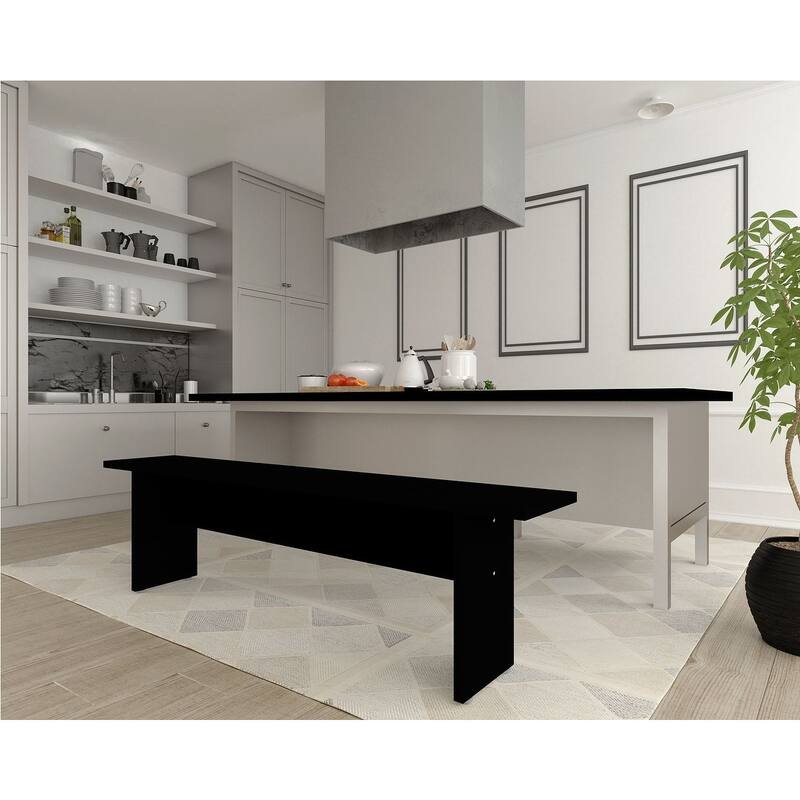 Manhattan Comfort Nomad 67.91 Modern Dining Bench