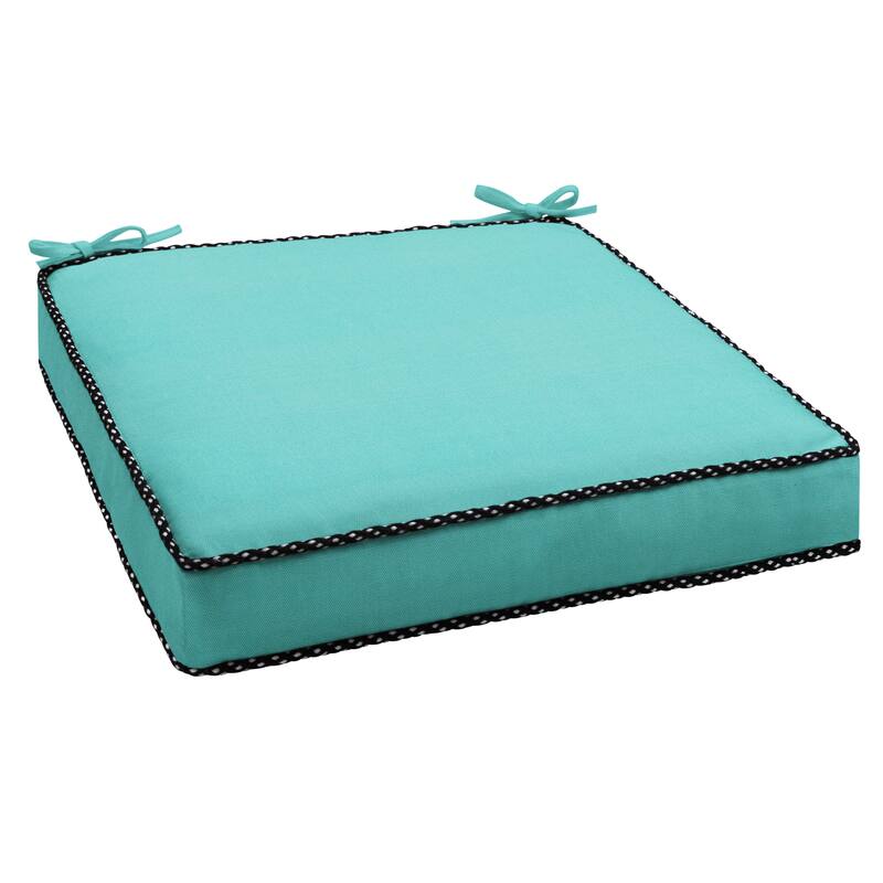 Sorra Home Sunbrella Indoor/Outdoor Braided Cord Cushion