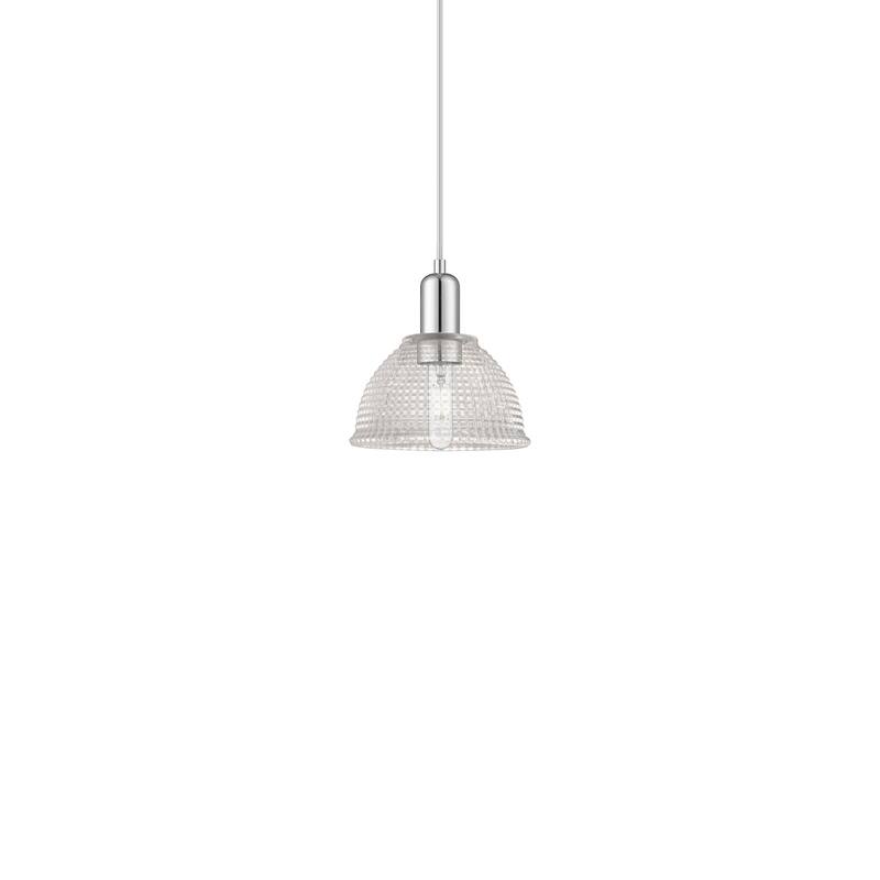 Innovations Lighting 716-1P-9-8 Arietta Pendant Arietta 8" Wide Mini - Polished Chrome / Clear