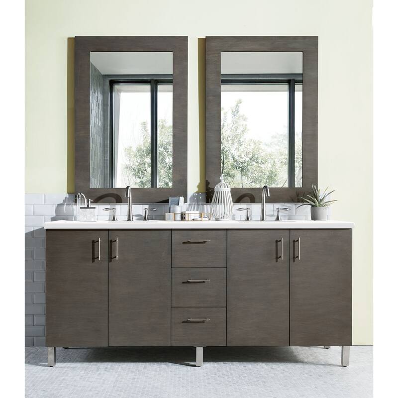 James Martin Vanities 850-V72-3WZ Metropolitan 72" Free Standing