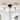 Starsky 3-Light Mid-Century Modern Semi Flush Mount - Black&Gold