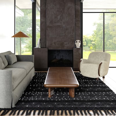 Chandy Textured Wool Area Rug