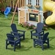 preview thumbnail 119 of 179, Laguna Kids Outdoor Poly Adirondack Chair (Set of 4)