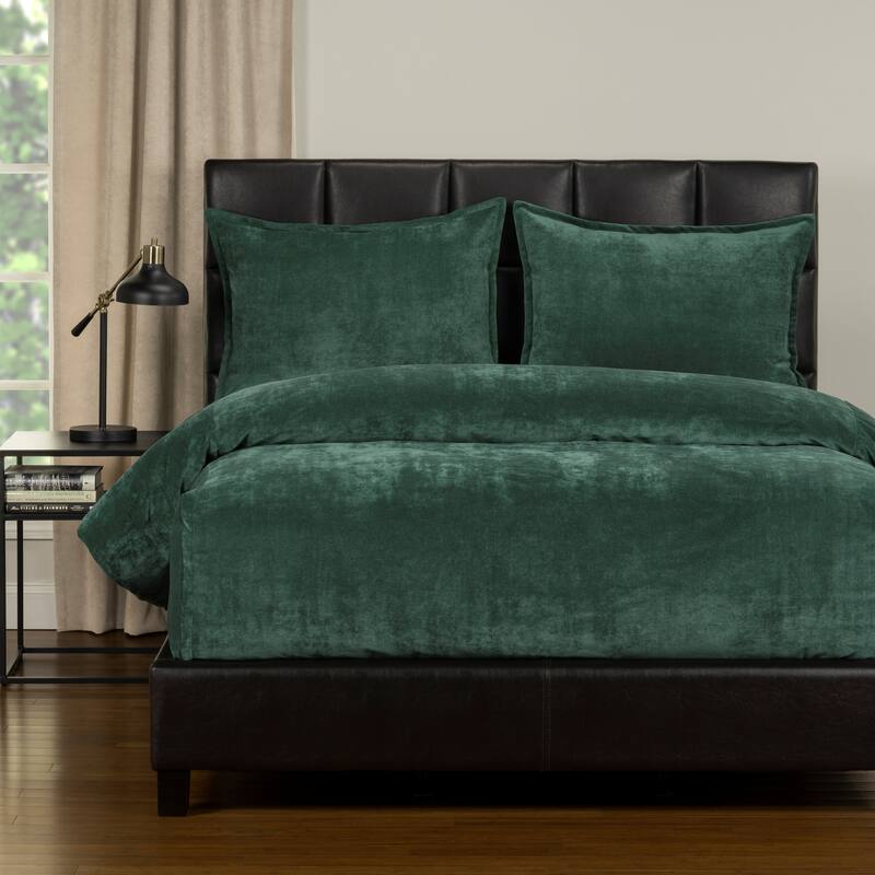 Mixology Padma 3 Piece Bed Cap Comforter Set with Sewn Corners - Jungle - Full