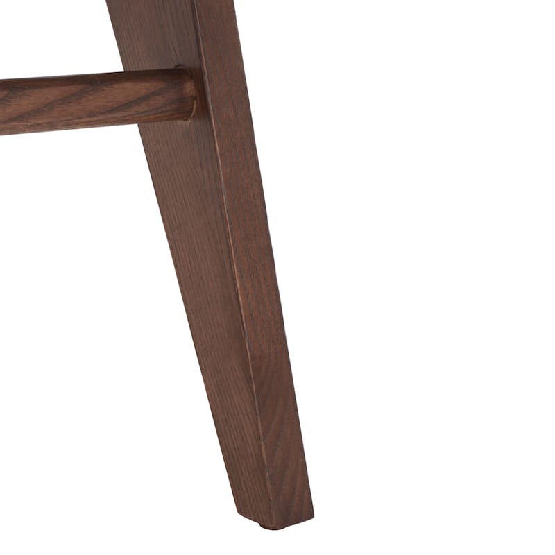 SAFAVIEH Couture Meine Rattan 22-inch Counter Stool - 18 In. W x 23 In. D x 38 In. H - 18Wx23Dx38H
