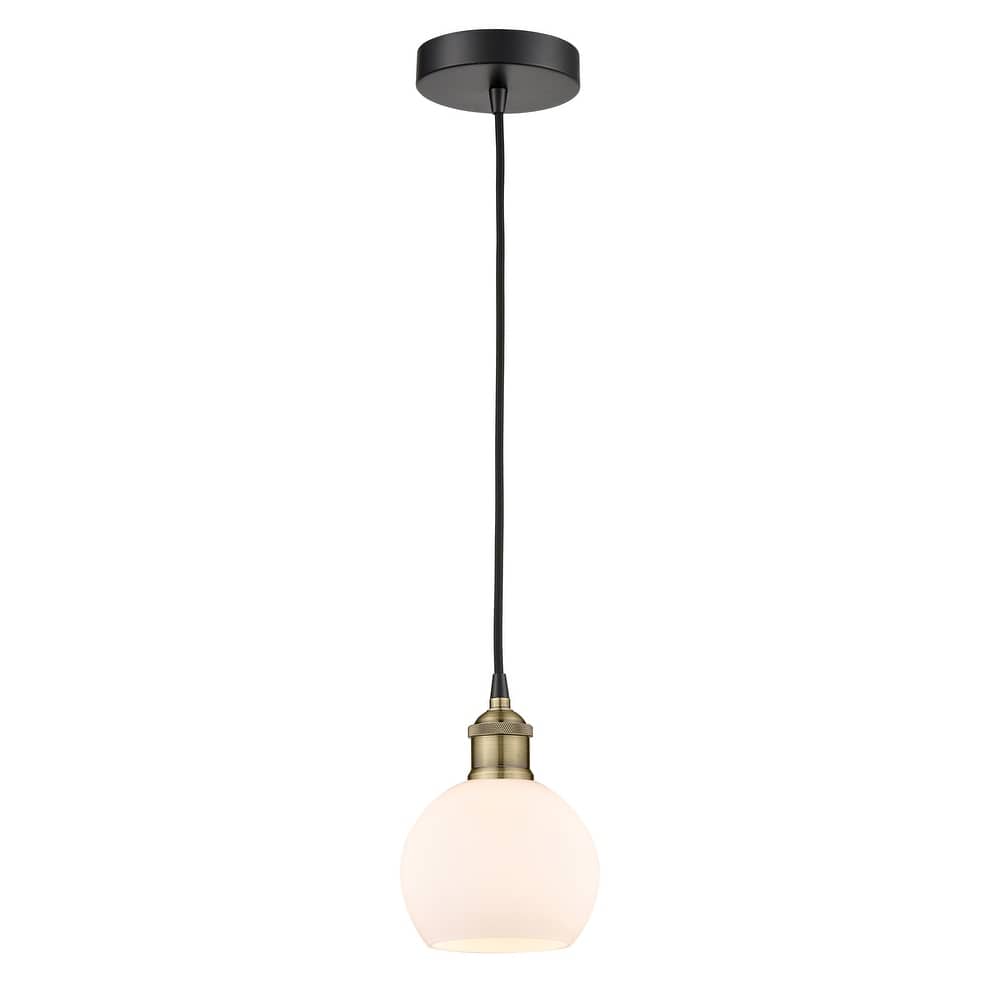 Innovations Lighting Athens - 1 Light 6" Cord Hung Mini Pendant