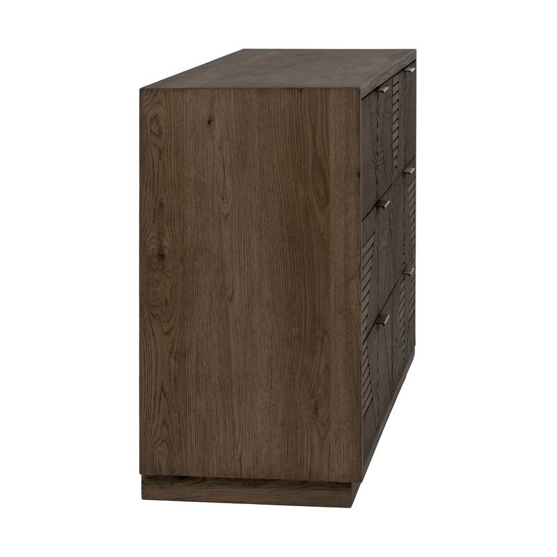 Classic Home Santa Clara 6-Drawer Wood Dresser