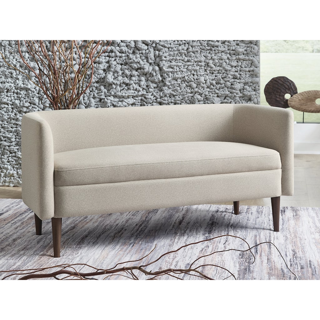 Signature Design by Ashley Wainner Beige/Brown Accent Bench - 52.13" W x 21.25" D x 24.5" H