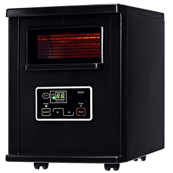 1500W Electric Portable Infrared Quartz Space Heater Remote