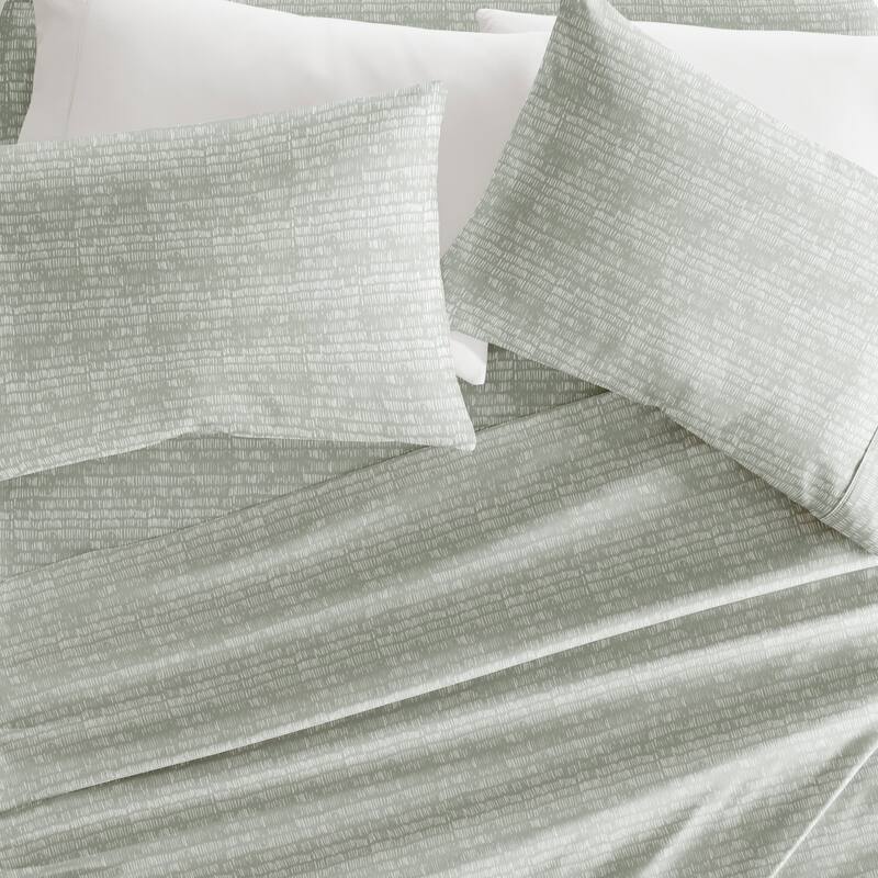 Soft Lines Patterned Ultra-Soft Bed Sheet Set