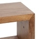 preview thumbnail 18 of 23, Kate and Laurel Holt Open Cubby Wooden Floating Wall Shelf
