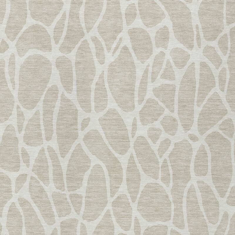 HomeRoots Geometric Transitional Rectangle Outdoor Rug