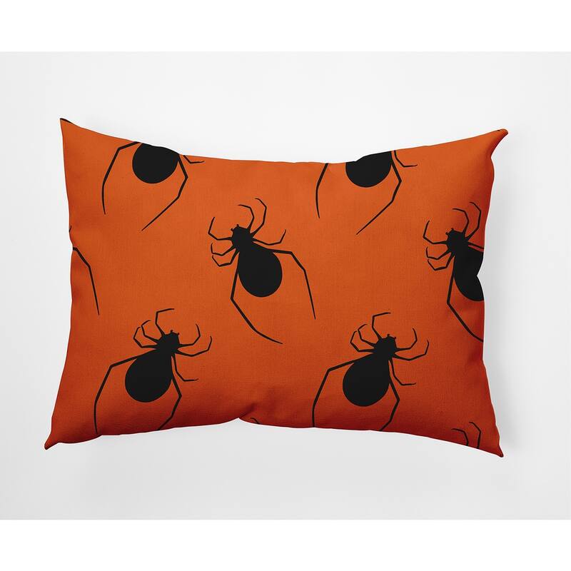 Crawling Spiders Decorative Throw Pillow