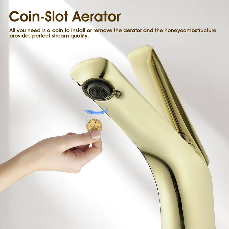 Dornberg Single Handle Bathroom Faucet Sink Faucet with Drain Assembly