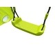 preview thumbnail 13 of 12, Interesting six function swingset with net swing metal plastic safe swing set